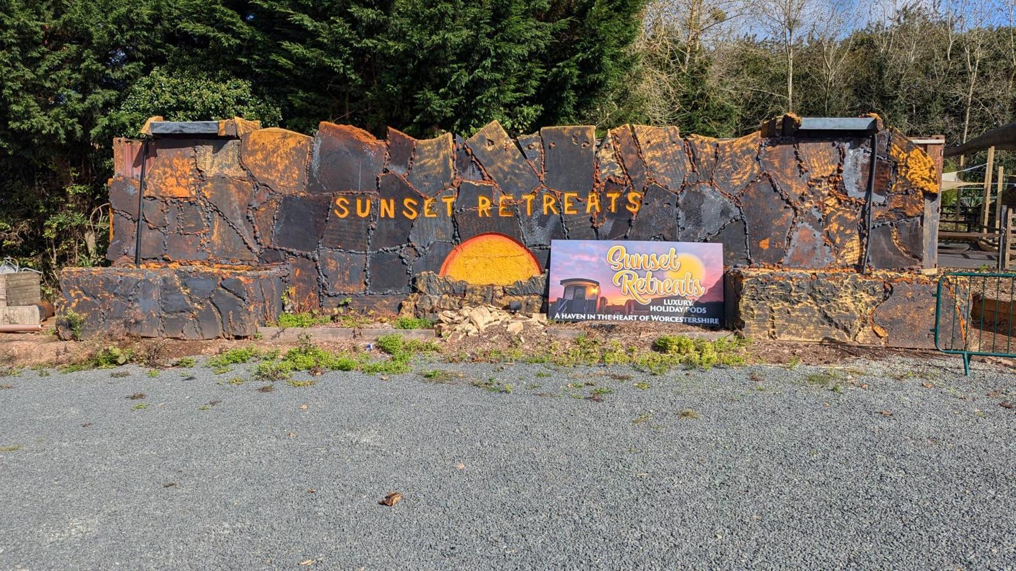 Sunset Retreats Safari Tent Ombersley Екстер'єр фото