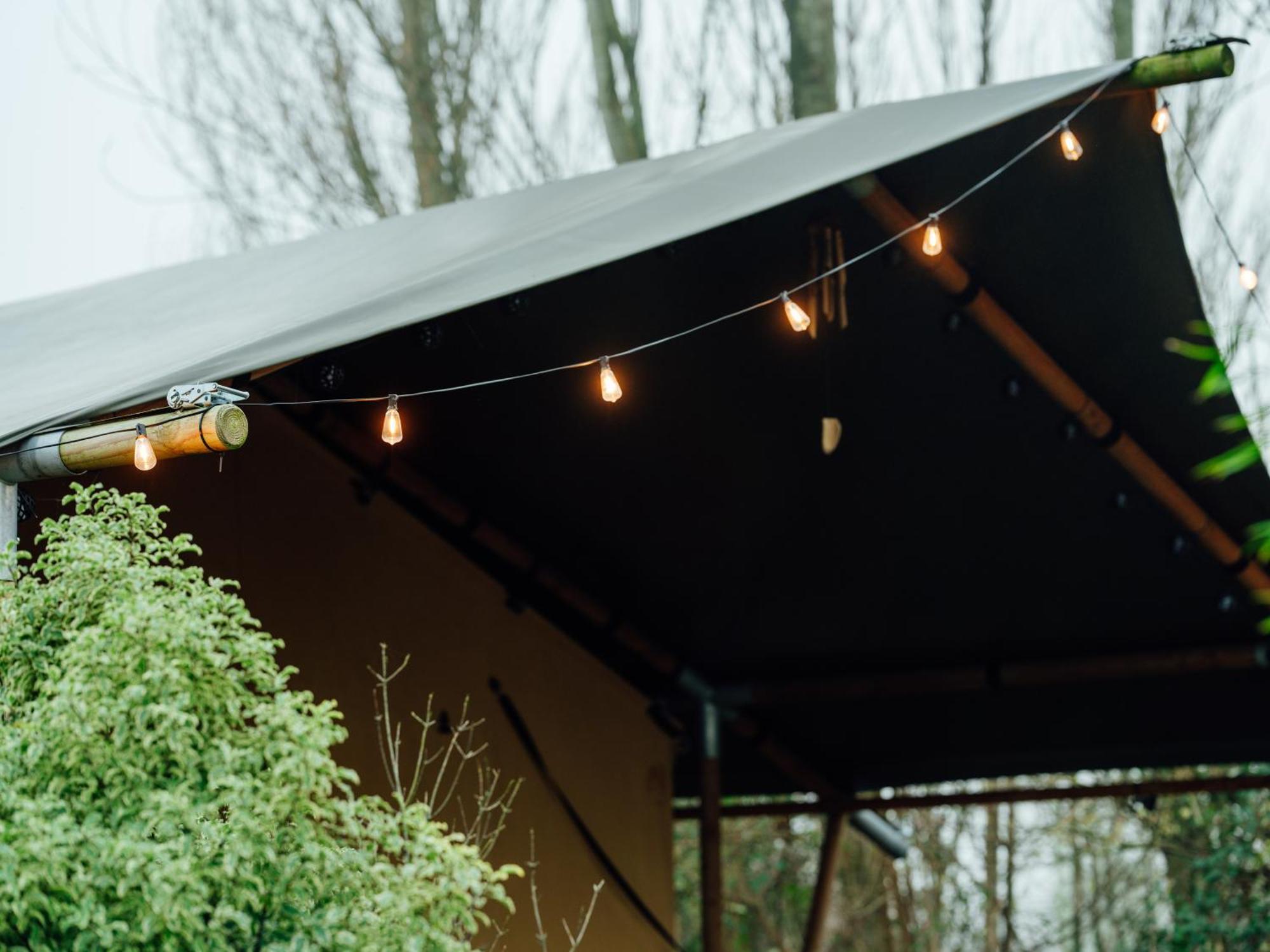 Sunset Retreats Safari Tent Ombersley Екстер'єр фото